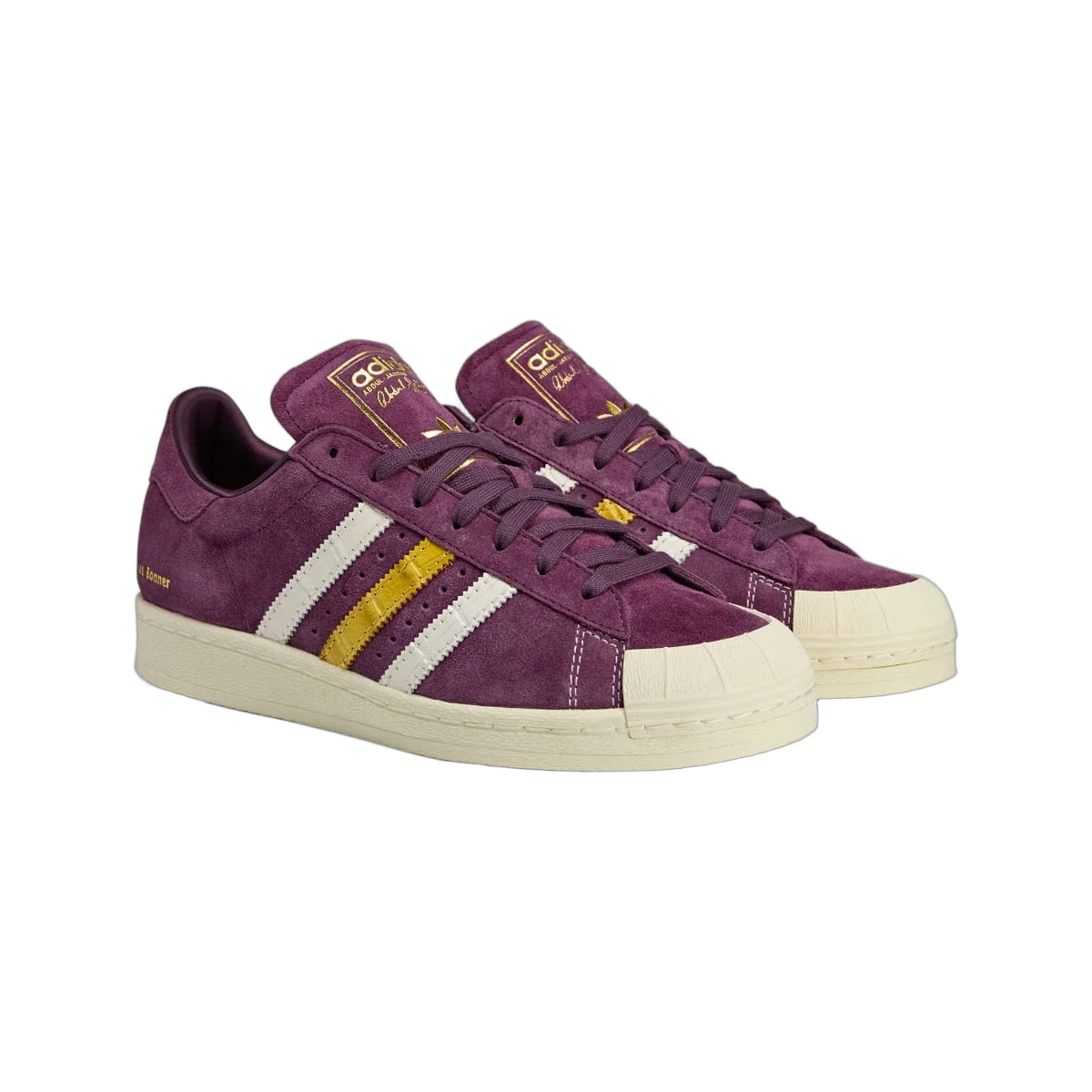 Overkicks - Adidas Jabbar Low Wales Bonner Maroon Oat (JR0271) - detalle suela