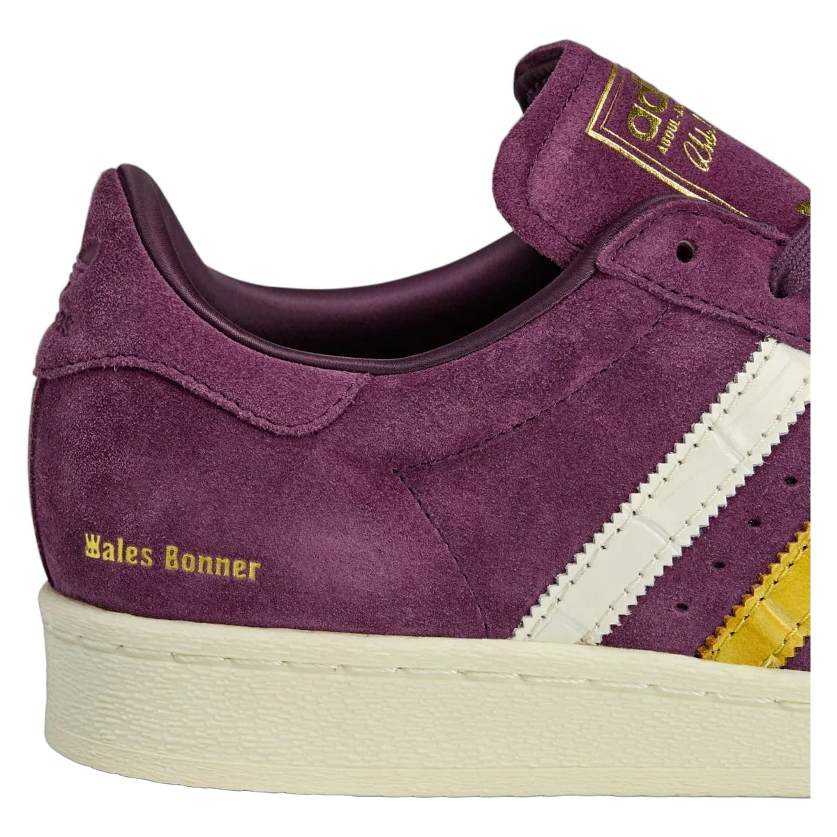 Overkicks - Adidas Jabbar Low Wales Bonner Maroon Oat (JR0271) - detalle