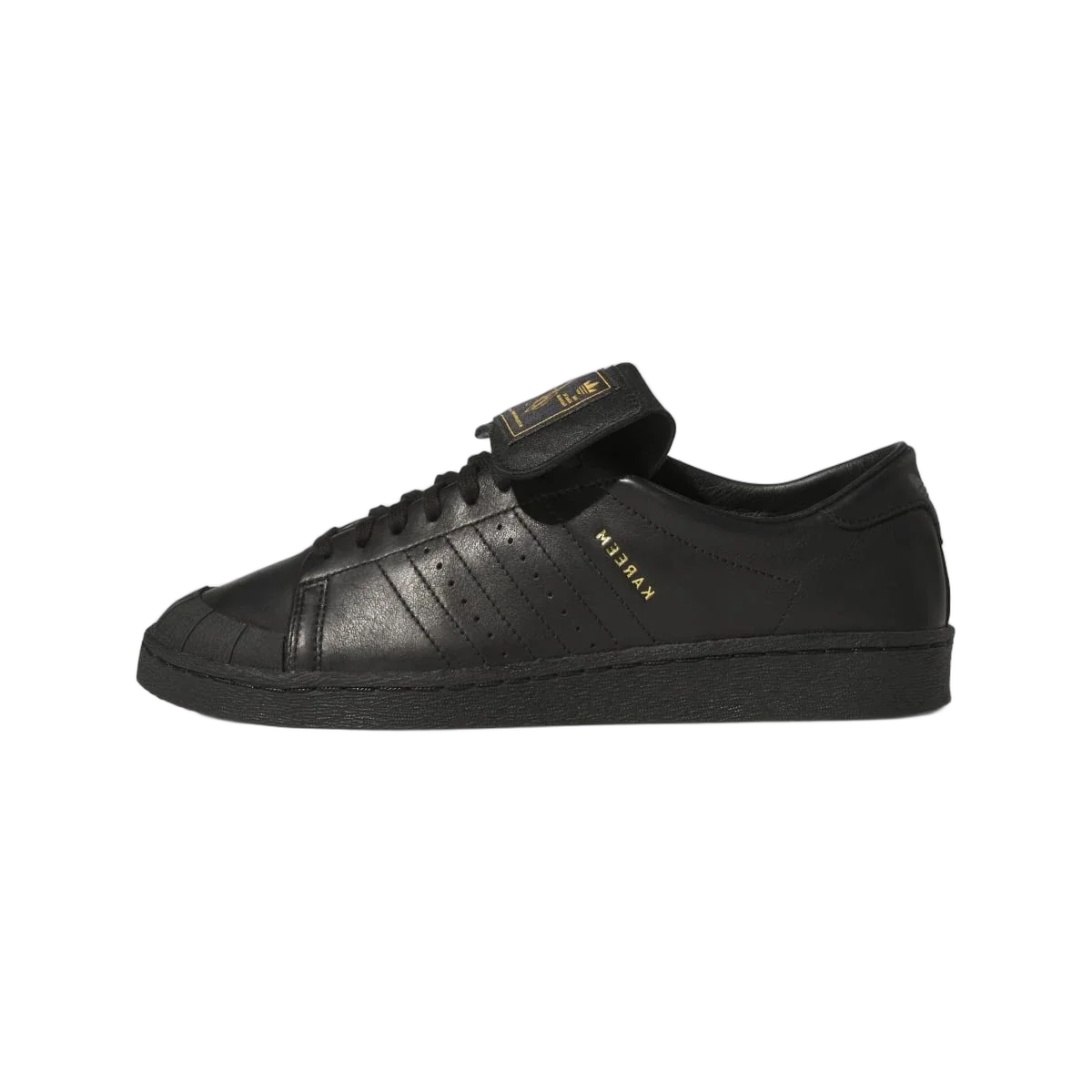 Overkicks - Adidas Jabbar Low Willy Chavarria Black (HQ4867) - vista lateral