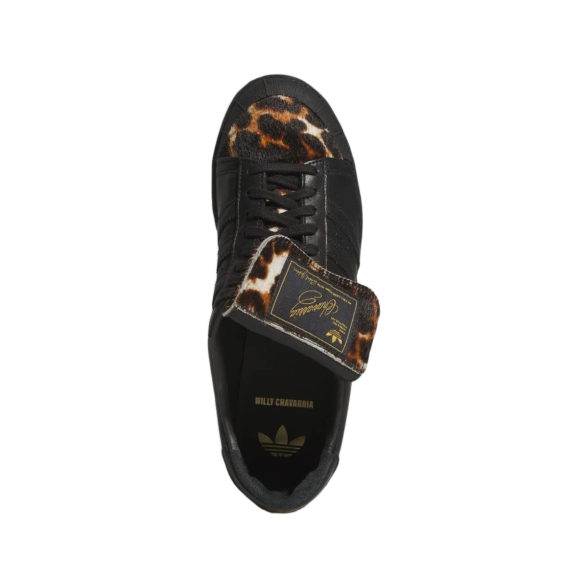 Overkicks - Adidas Jabbar Low Willy Chavarria Black Cheetah (KK3692) - vista trasera