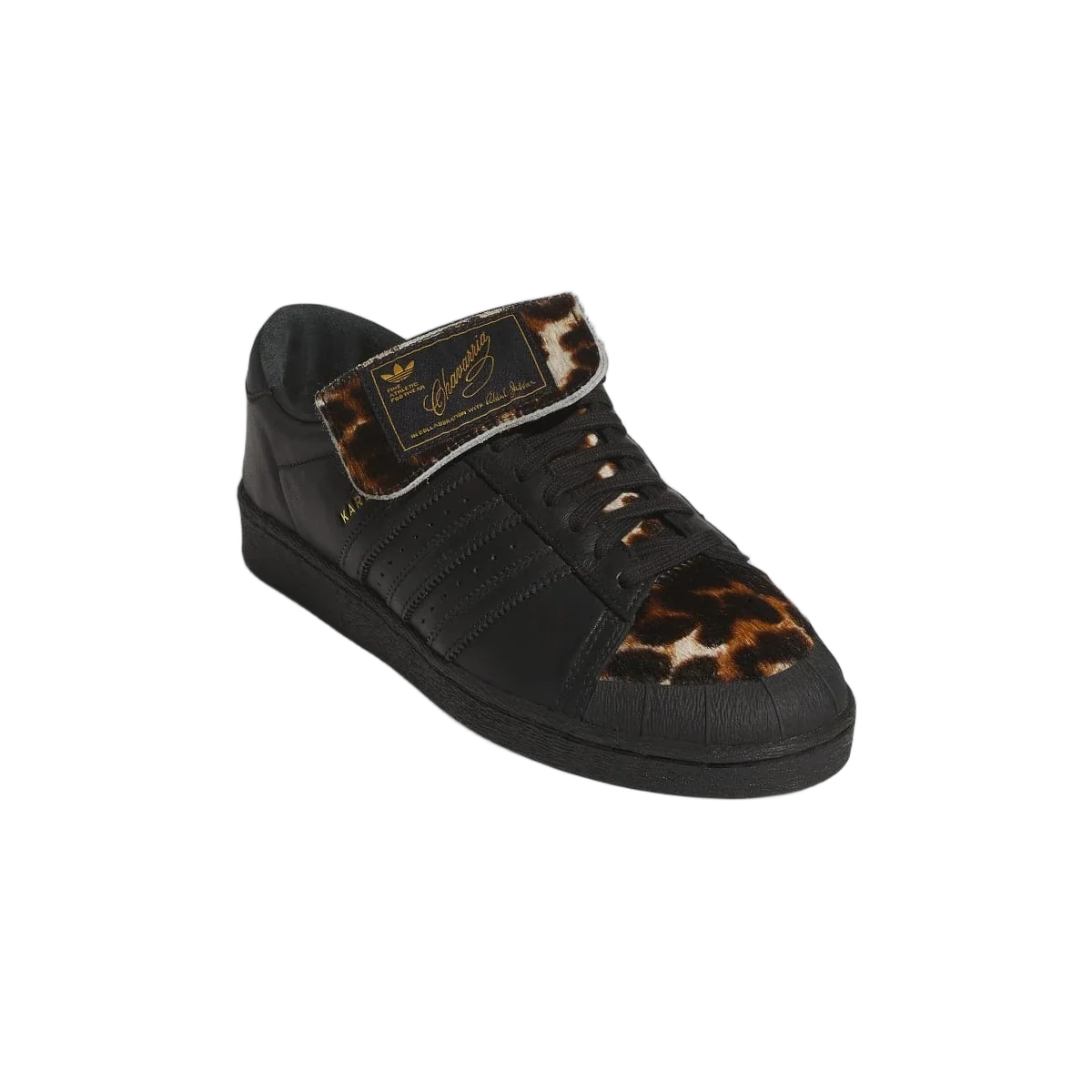 Overkicks - Adidas Jabbar Low Willy Chavarria Black Cheetah (KK3692) - detalle suela