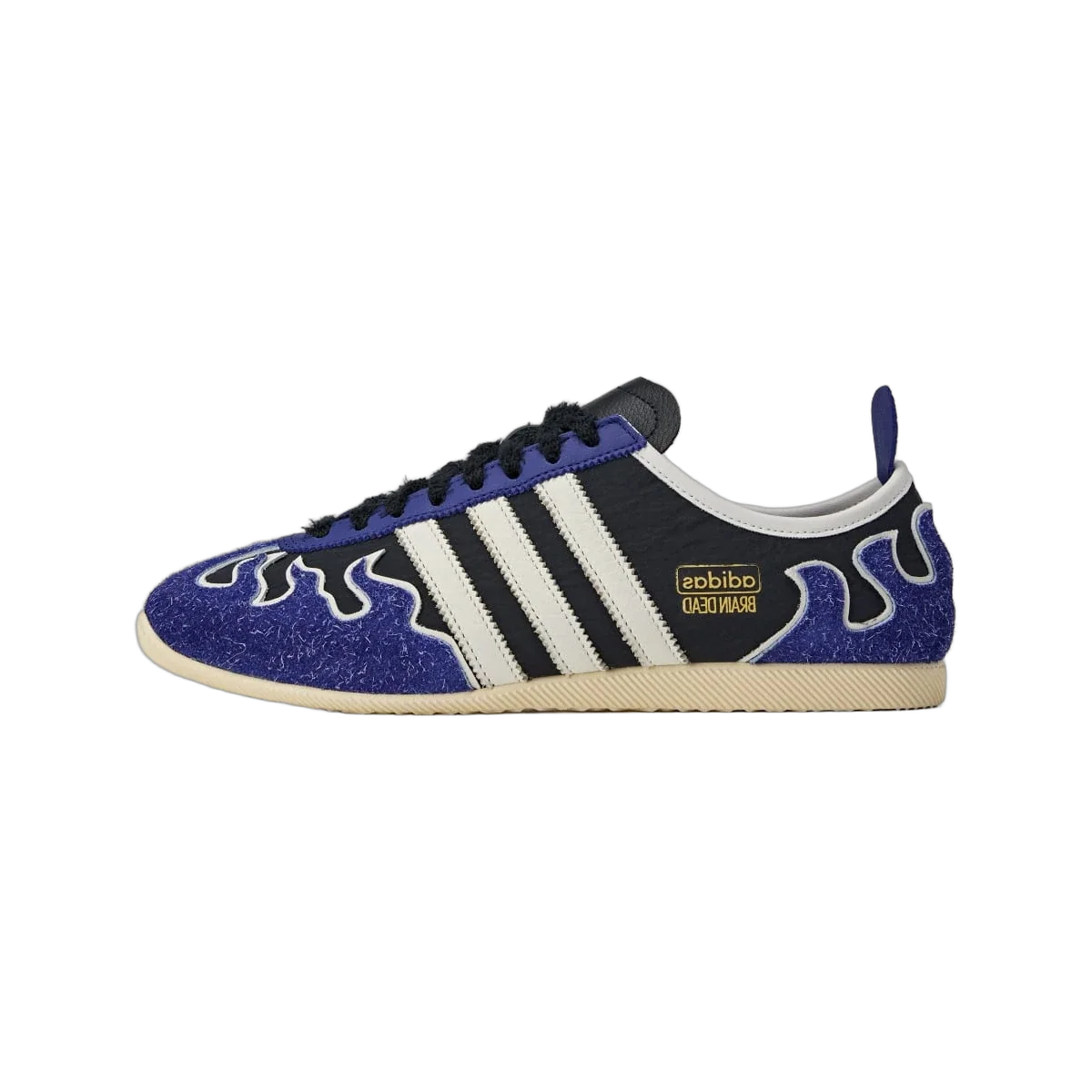 Overkicks - Adidas Japan Brain Dead Black Warm Vanilla (JQ9214) - vista lateral