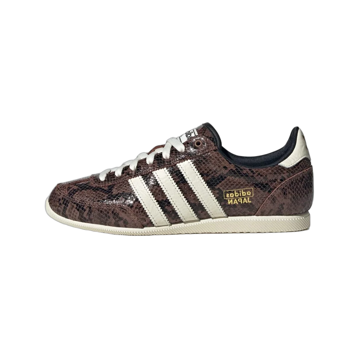 Overkicks - Adidas Japan Brown Snakeskin (Womens) (JS4022) - vista lateral