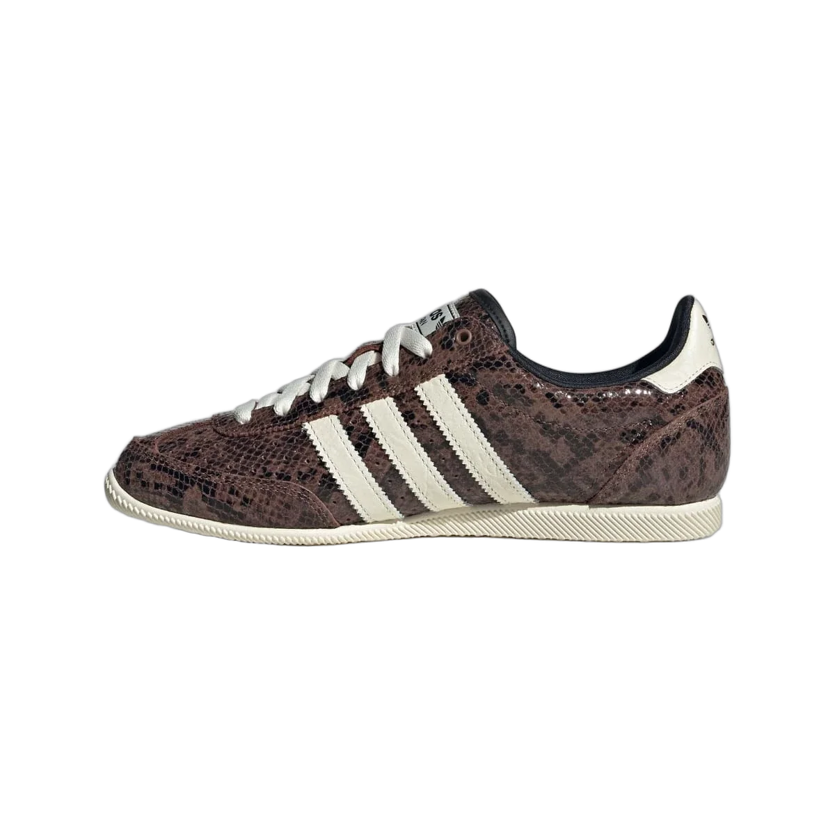 Overkicks - Adidas Japan Brown Snakeskin (Womens) (JS4022) - detalle talon