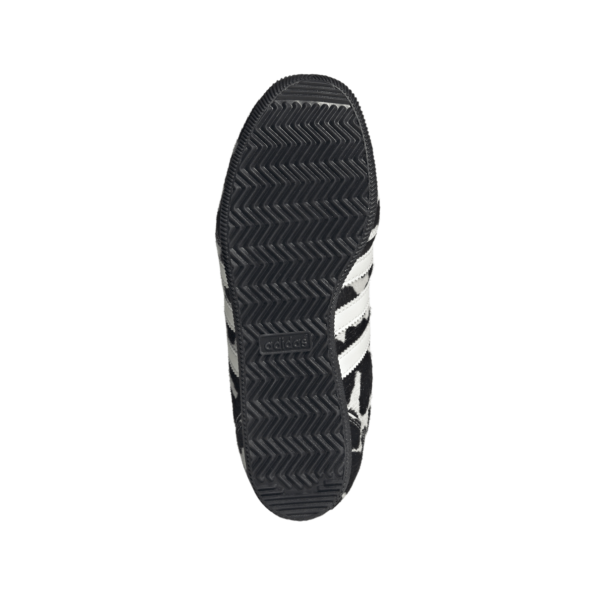 Overkicks - Adidas Japan Cow Print Black Cream White (Womens) (KK2674) - detalle suela