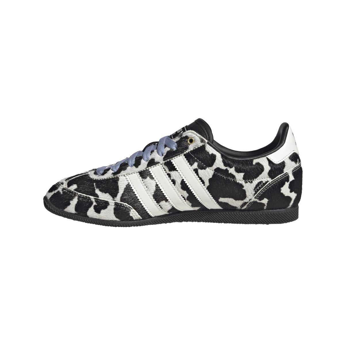 Overkicks - Adidas Japan Cow Print Black Cream White (Womens) (KK2674) - detalle talon