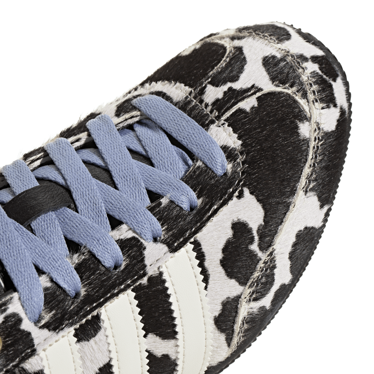 Overkicks - Adidas Japan Cow Print Black Cream White (Womens) (KK2674) - detalle