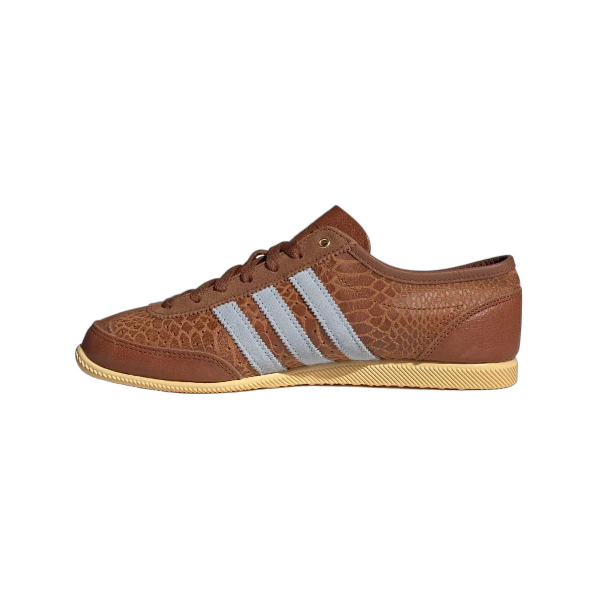 Overkicks - Adidas Japan Decon Croc Dusky Bronze Crystal Sky (Womens) (IH1622) - detalle talon