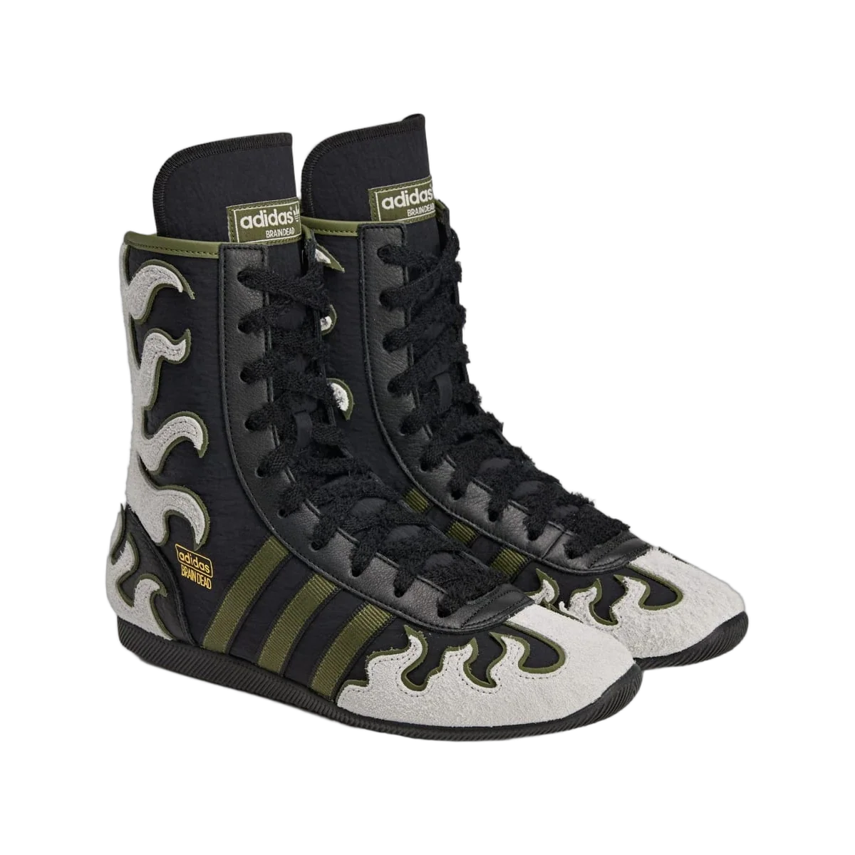 Overkicks - Adidas Japan H Brain Dead Black White (JQ6790) - detalle suela