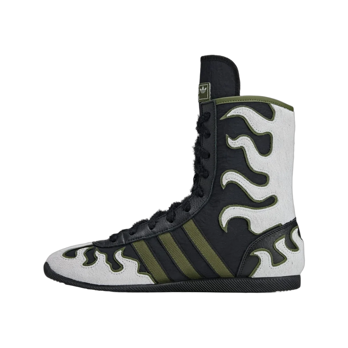 Overkicks - Adidas Japan H Brain Dead Black White (JQ6790) - detalle talon
