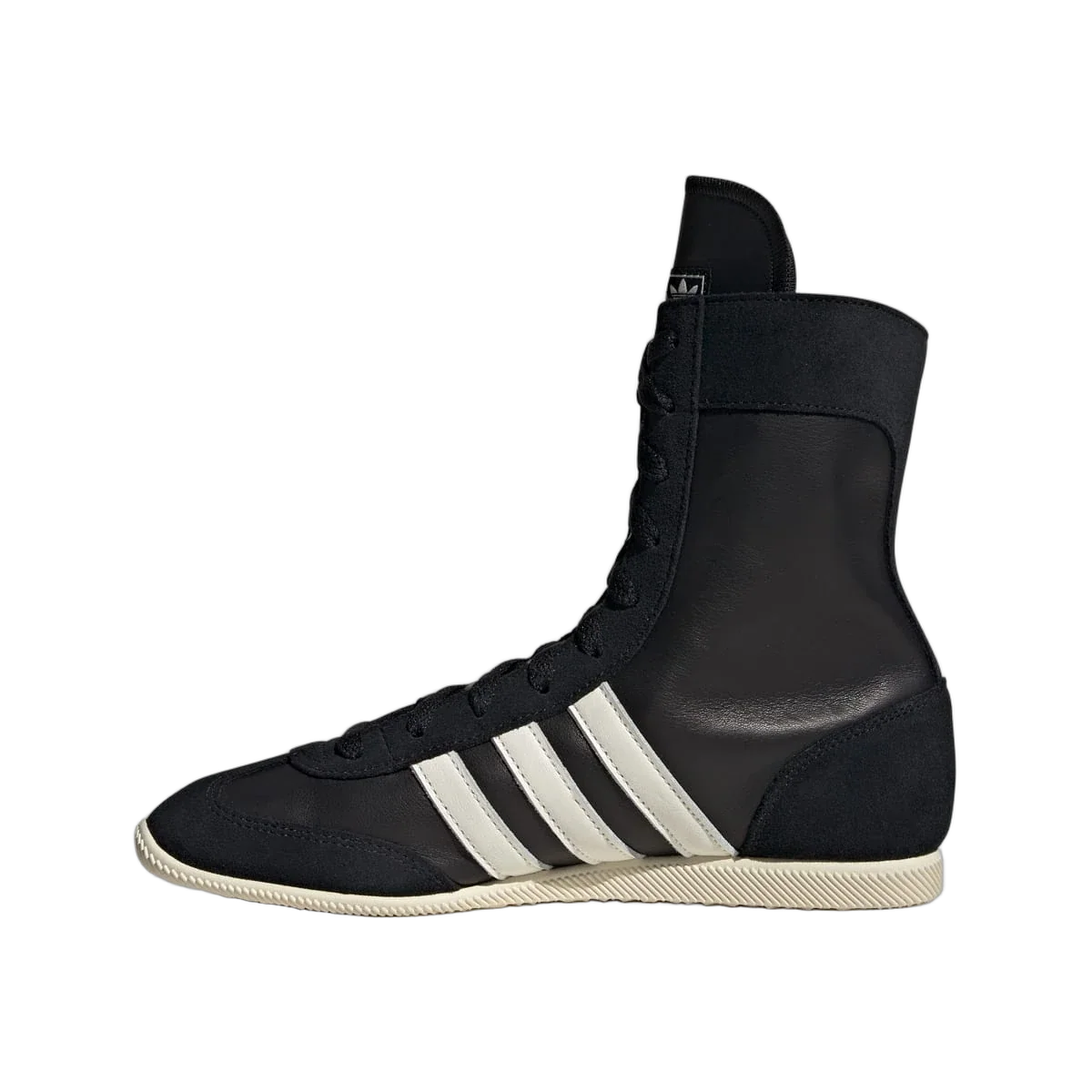 Overkicks - Adidas Japan H Core Black Off White (Womens) (JS4036) - detalle talon
