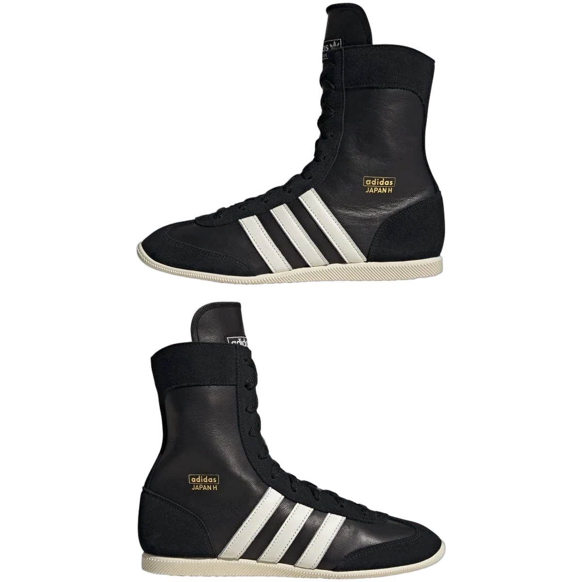 Overkicks - Adidas Japan H Core Black Off White (Womens) (JS4036) - detalle lateral interior