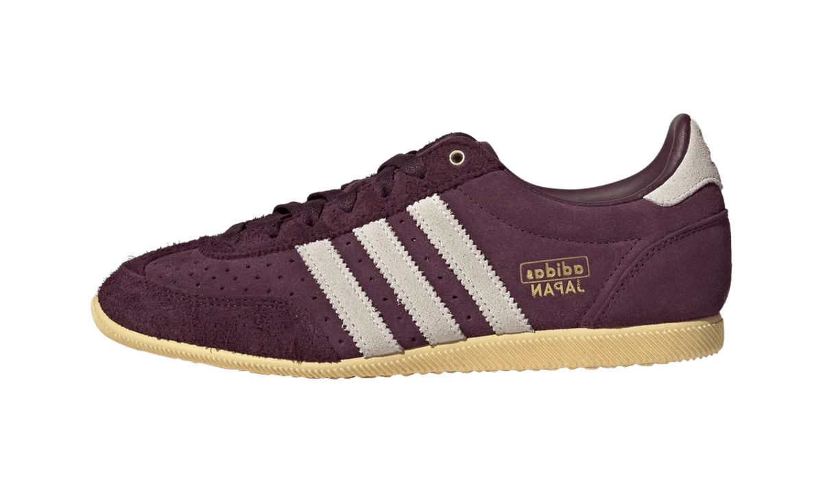 Overkicks - Adidas Japan Maroon Cream White (Womens) (KJ6153) - vista lateral