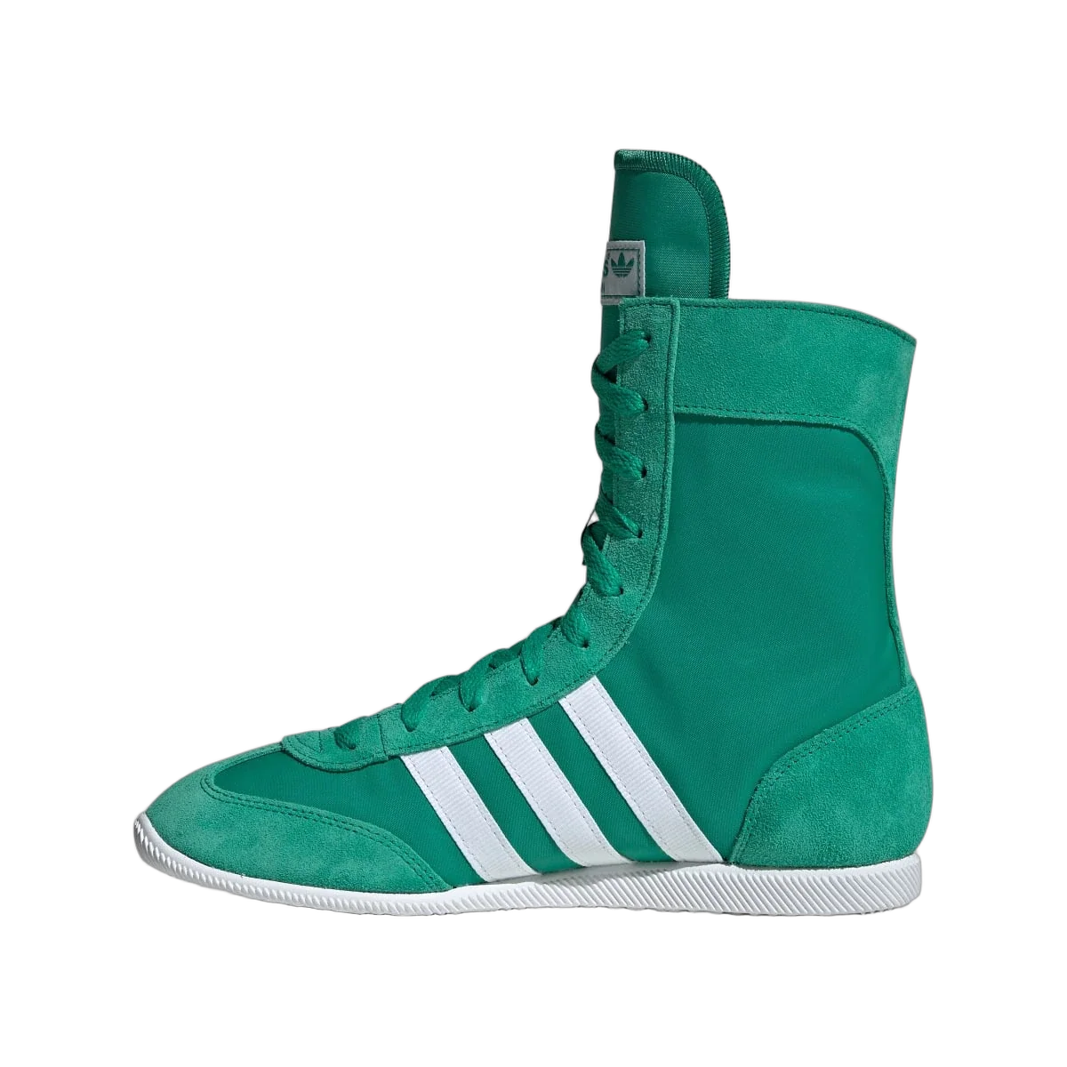 Overkicks - Adidas Japan Mid Court Green White (Womens) (JP9933) - detalle talon