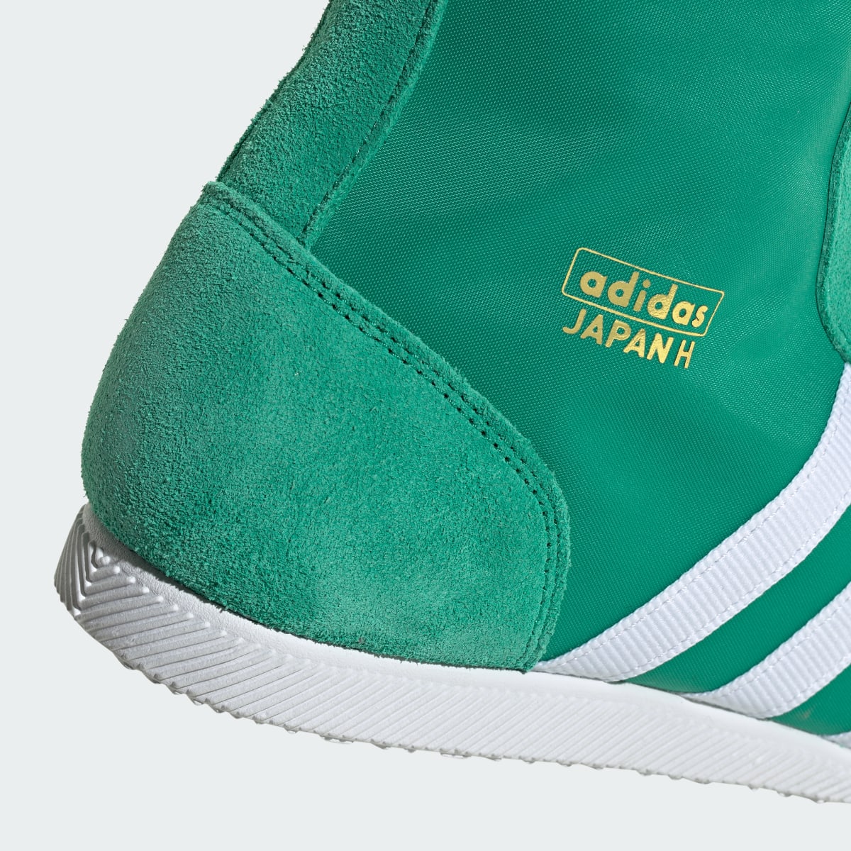 Overkicks - Adidas Japan Mid Court Green White (Womens) (JP9933) - detalle