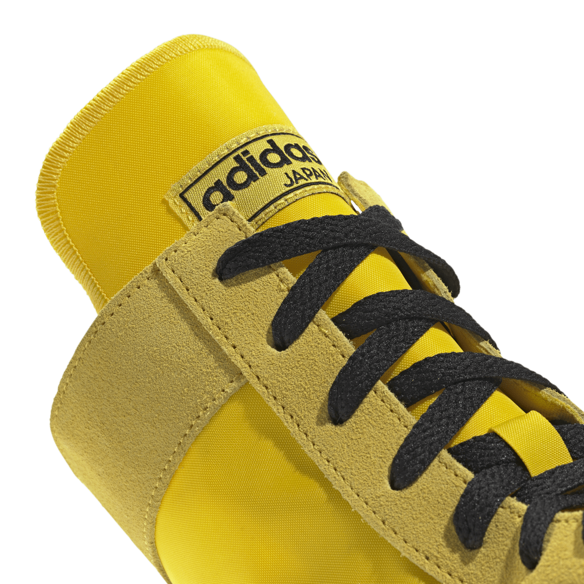 Overkicks - Adidas Japan Mid Yellow Black (Womens) (JS4031) - detalle lateral interior