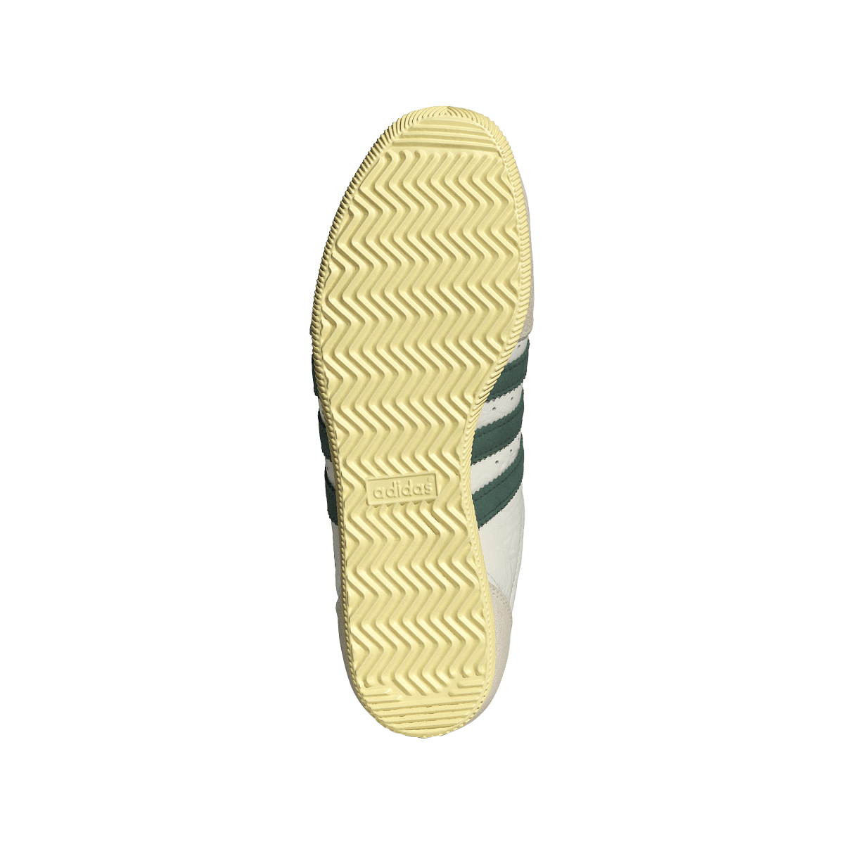 Overkicks - Adidas Japan Off White Collegiate Green Orange Tint (Womens) (JI2663) - detalle suela