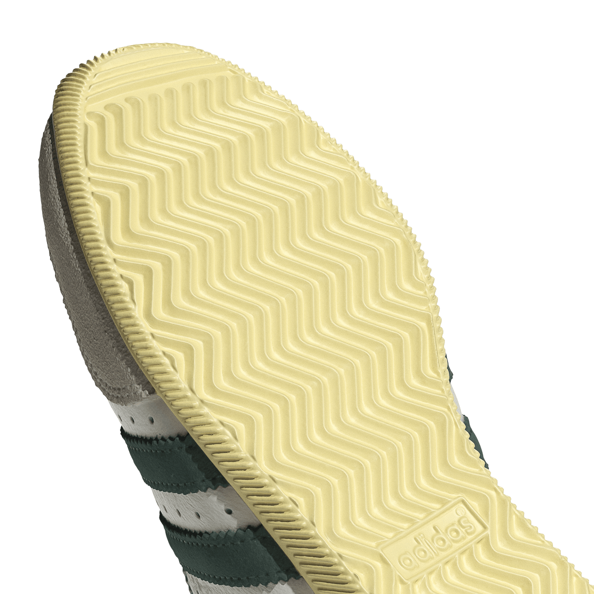 Overkicks - Adidas Japan Off White Collegiate Green Orange Tint (Womens) (JI2663) - detalle