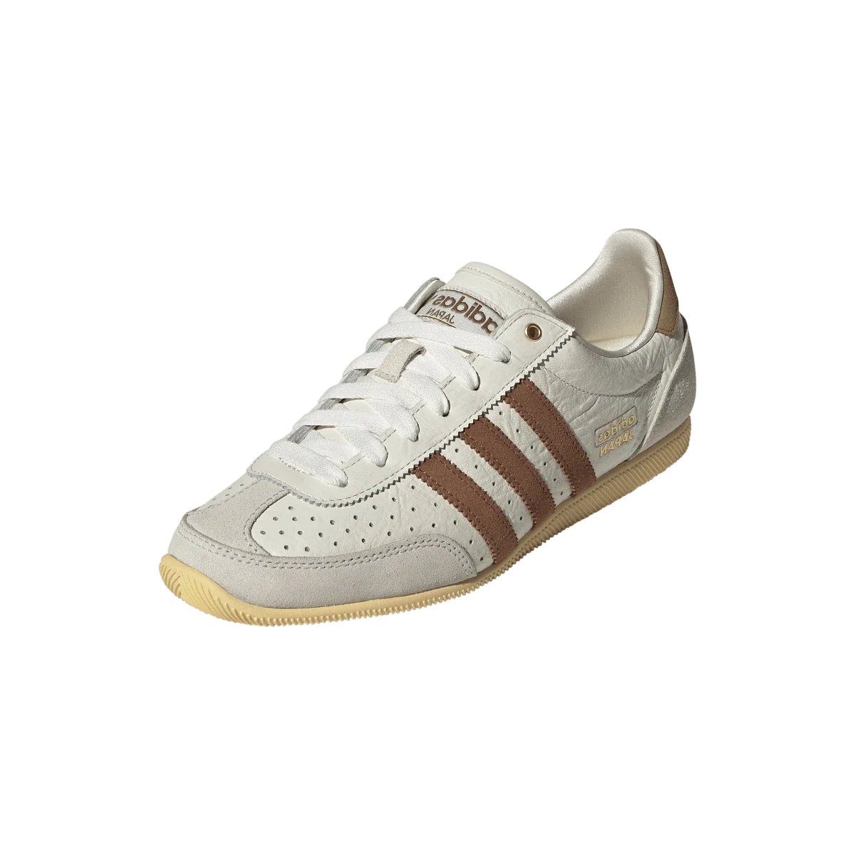 Overkicks - Adidas Japan Off White Dusky Bronze Brown (Womens) (IH1600) - vista trasera