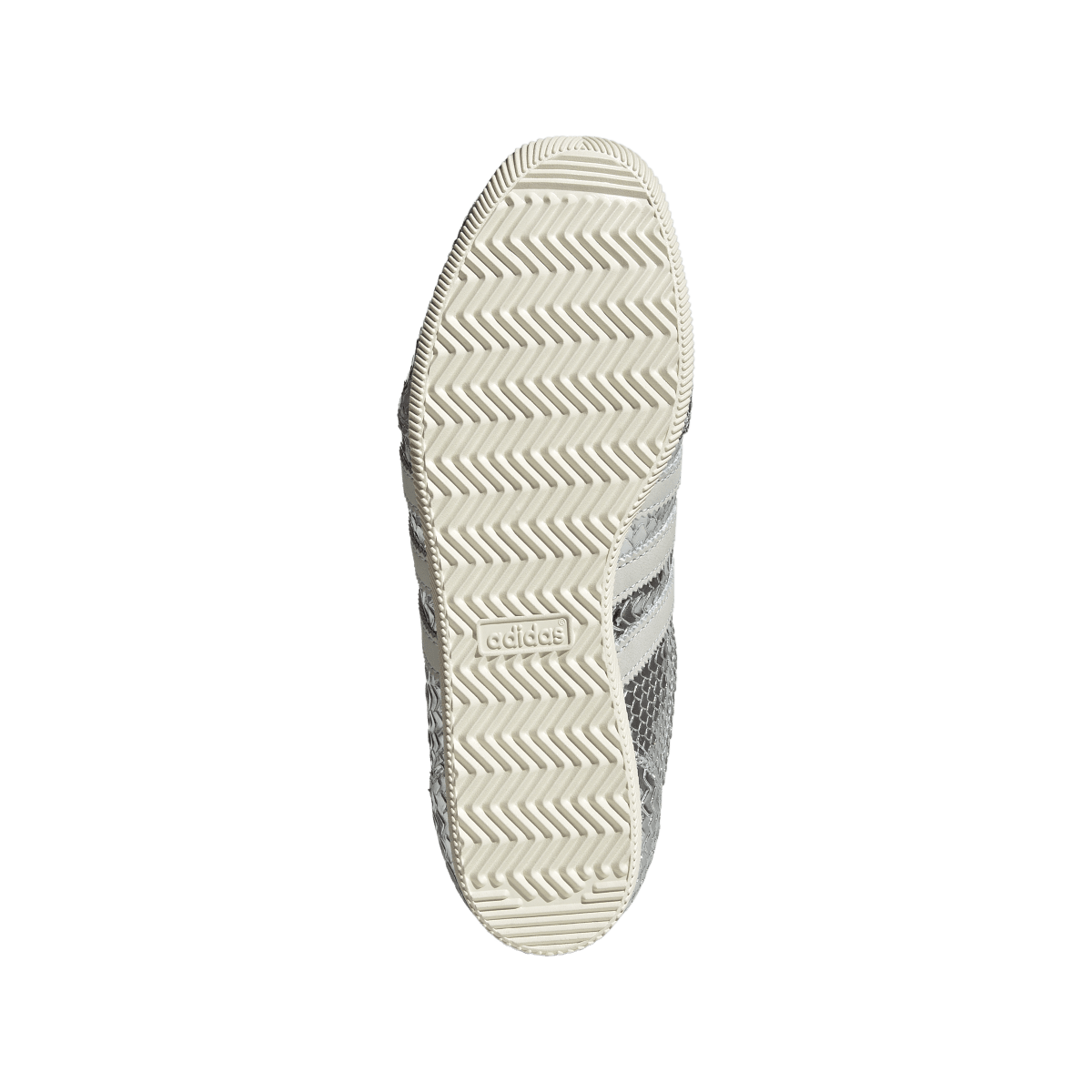 Overkicks - Adidas Japan Patent Snakeskin Silver Metallic (Womens) (KH9017) - detalle suela