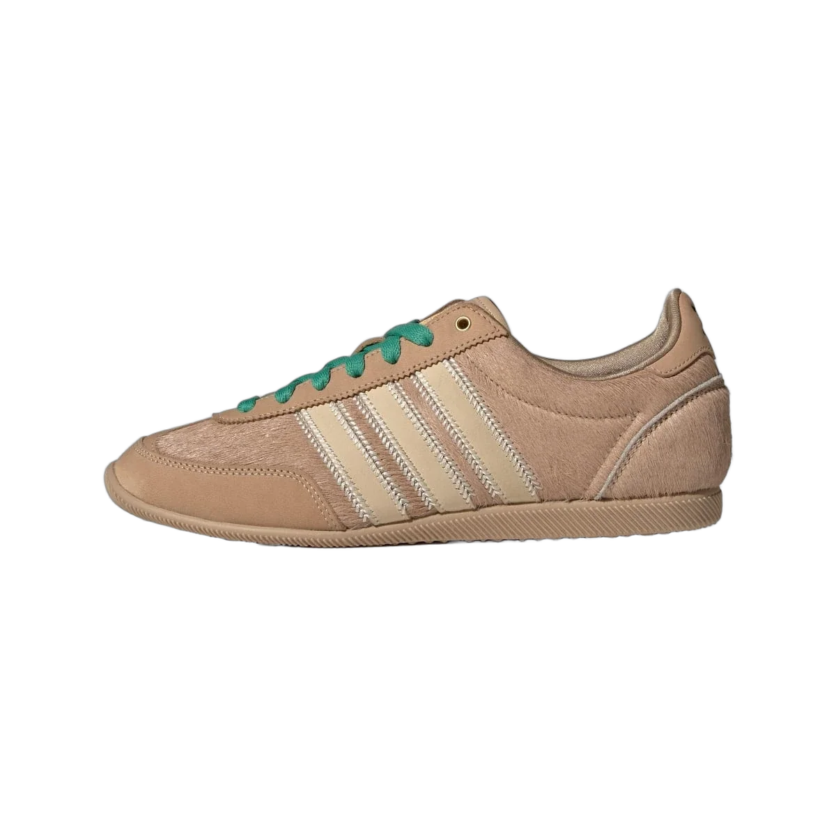 Overkicks - Adidas Japan Warm Sandstone Crystal Sand Pony (Womens) (JP6148) - vista lateral