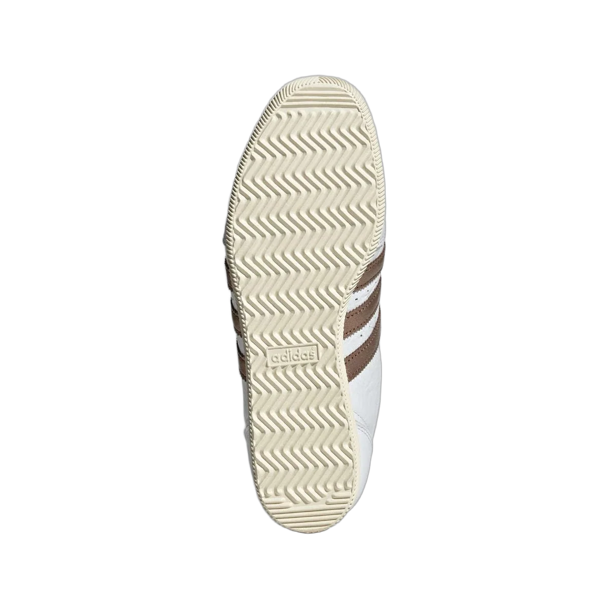 Overkicks - Adidas Japan White Preloved Brown (Womens) (JQ9025) - par completo