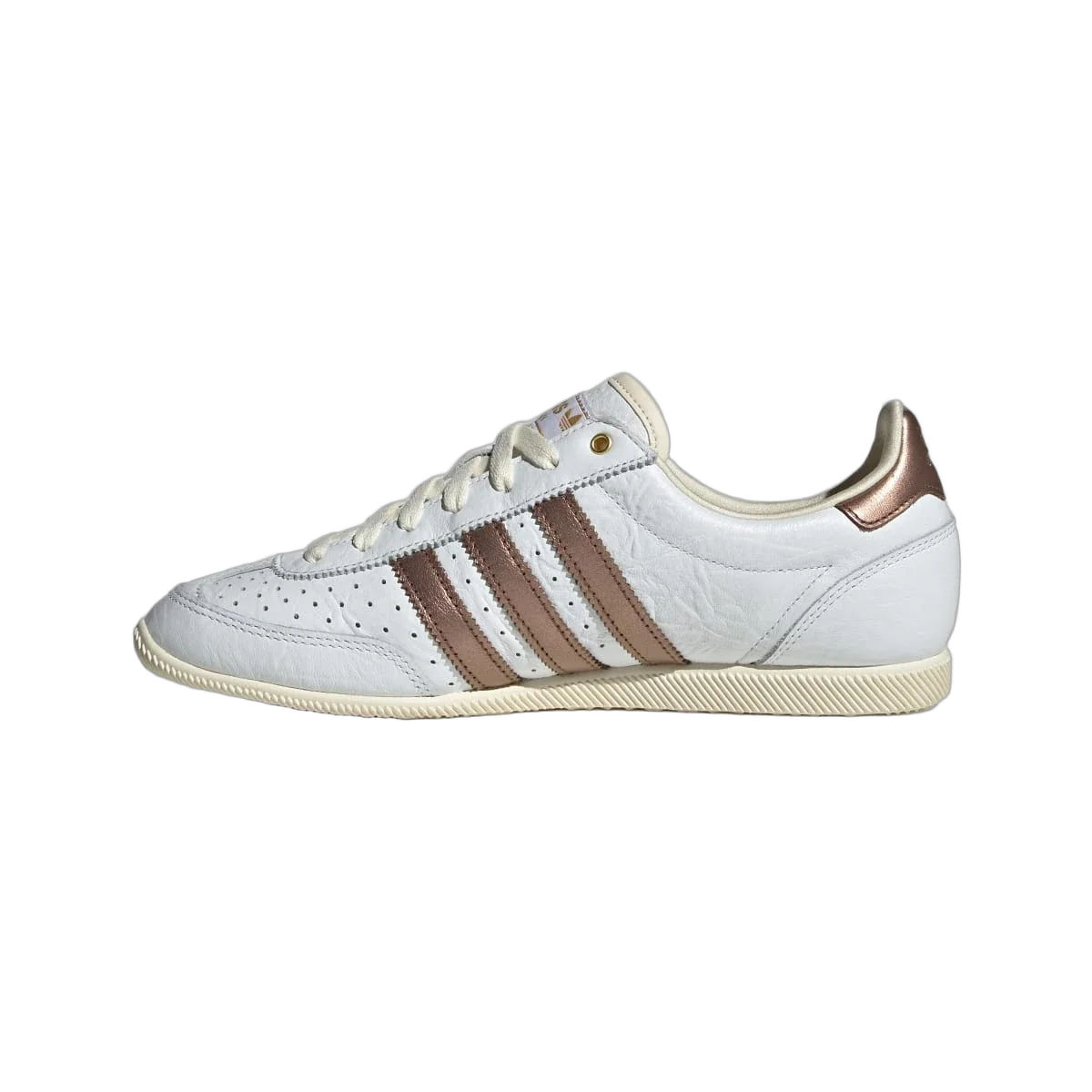 Overkicks - Adidas Japan White Preloved Brown (Womens) (JQ9025) - detalle talon