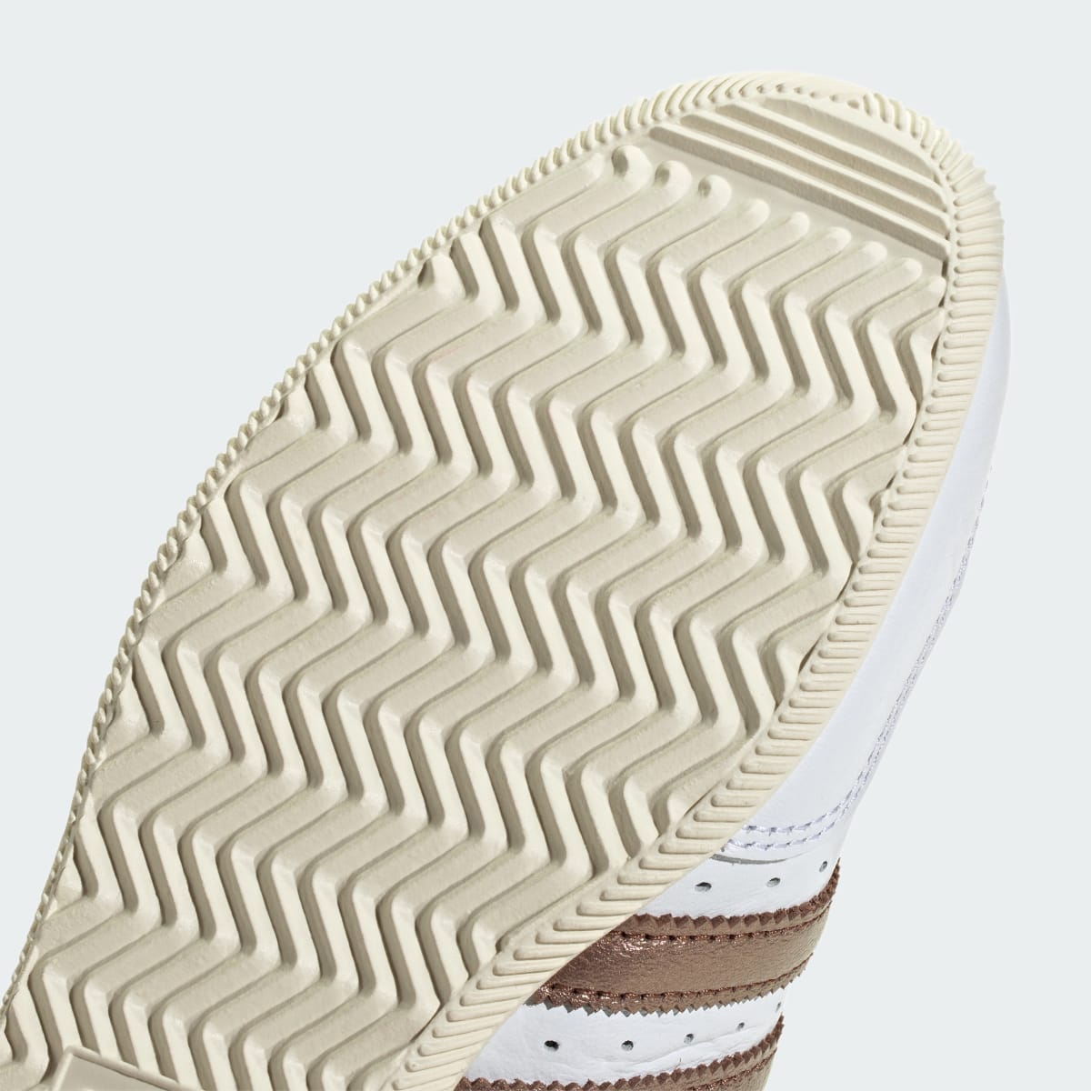 Overkicks - Adidas Japan White Preloved Brown (Womens) (JQ9025) - detalle