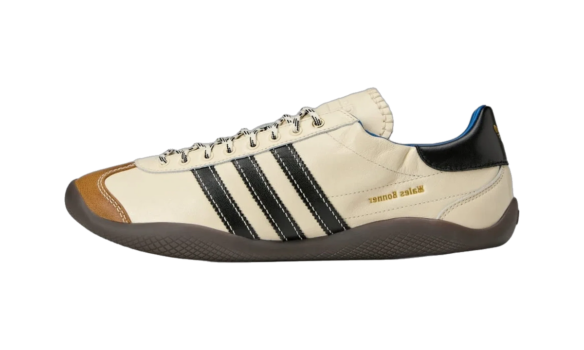 Overkicks - Adidas Karintha OG Wales Bonner Black White Lush Blue (KK4981) - vista lateral