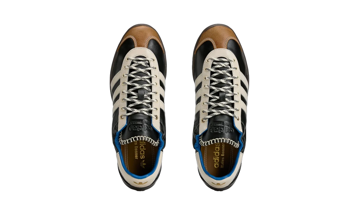 Overkicks - Adidas Karintha OG Wales Bonner White Black Lush Blue (KI8476) - vista trasera