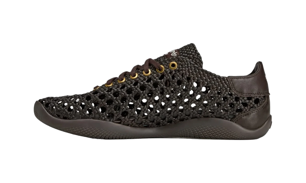 Overkicks - Adidas Karintha Wales Bonner Basketry Dark Brown (HP3710) - detalle talon