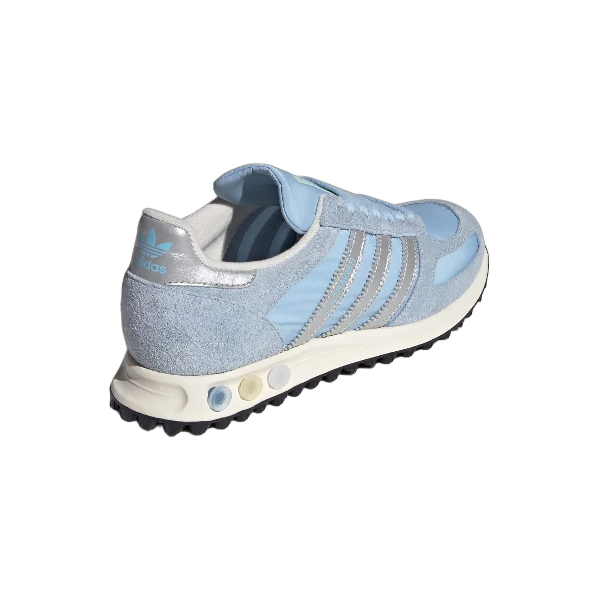 Overkicks - Adidas LA Trainer OG Clear Sky Silver (Womens) (KK4495) - vista superior