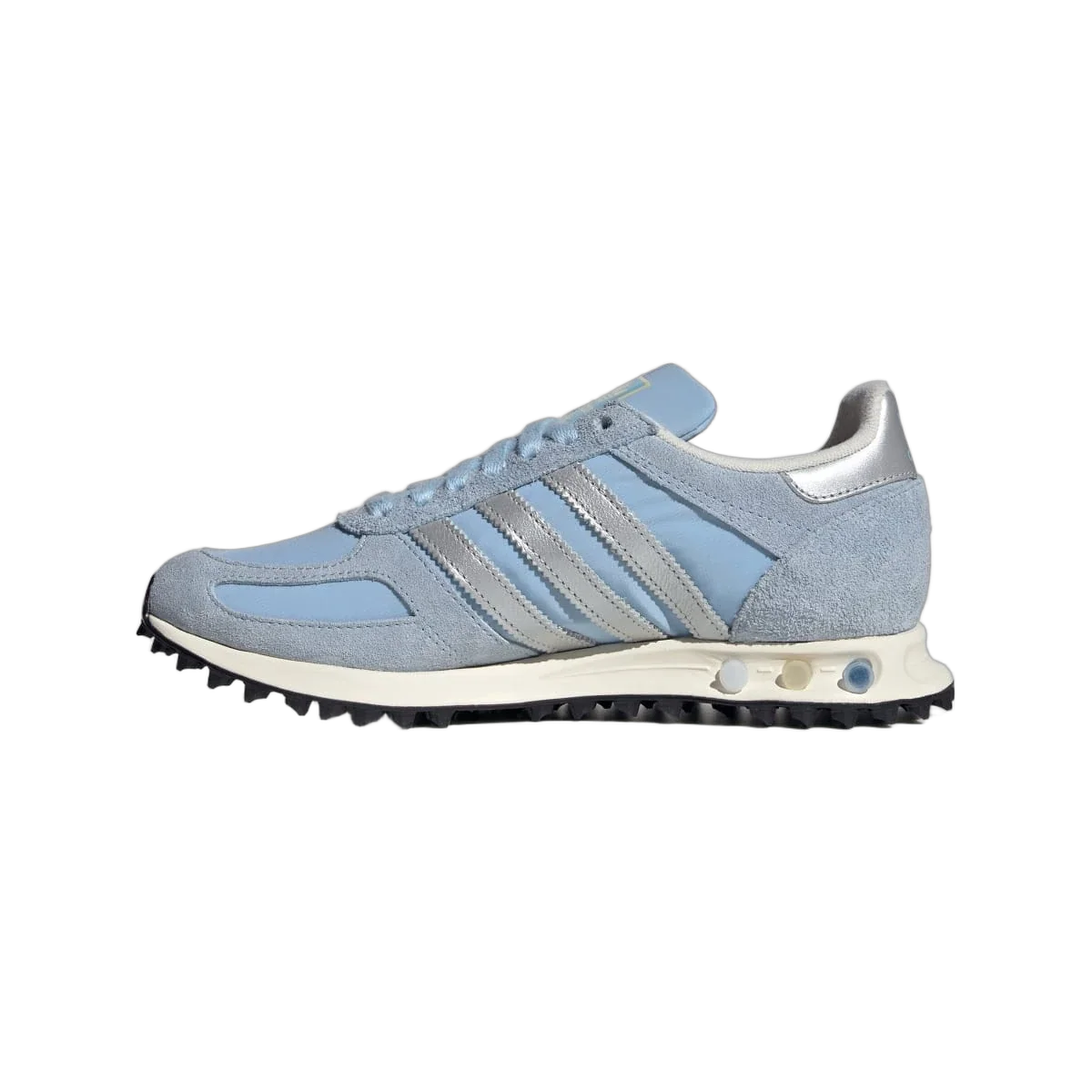 Overkicks - Adidas LA Trainer OG Clear Sky Silver (Womens) (KK4495) - detalle talon