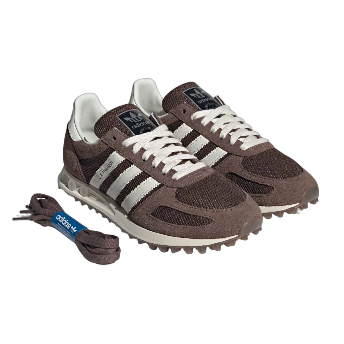Overkicks - Adidas LA Trainer OG Earth Strata Off White (KJ4387) - detalle