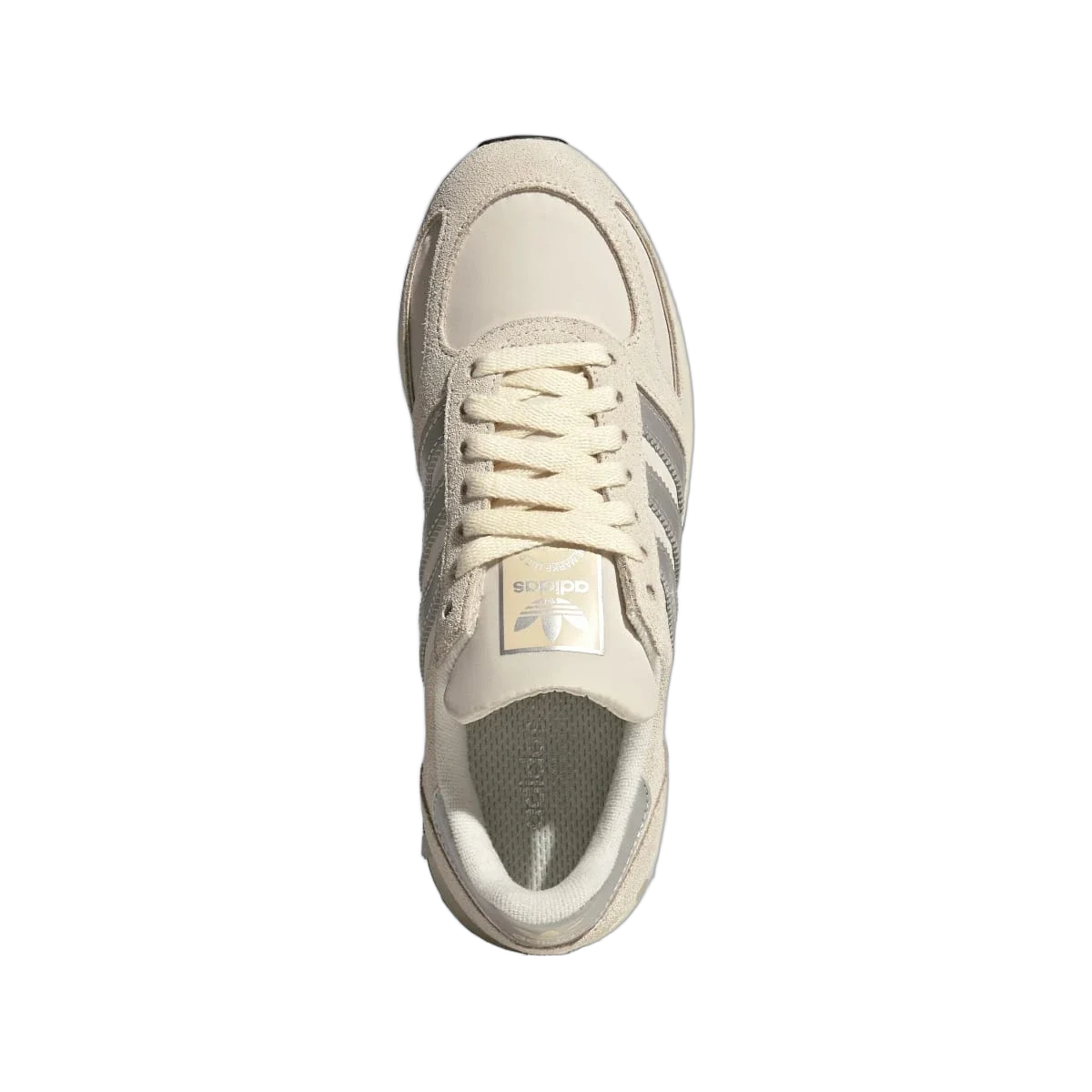 Overkicks - Adidas LA Trainer OG Wonder White Silver (Womens) (KI8924) - vista trasera