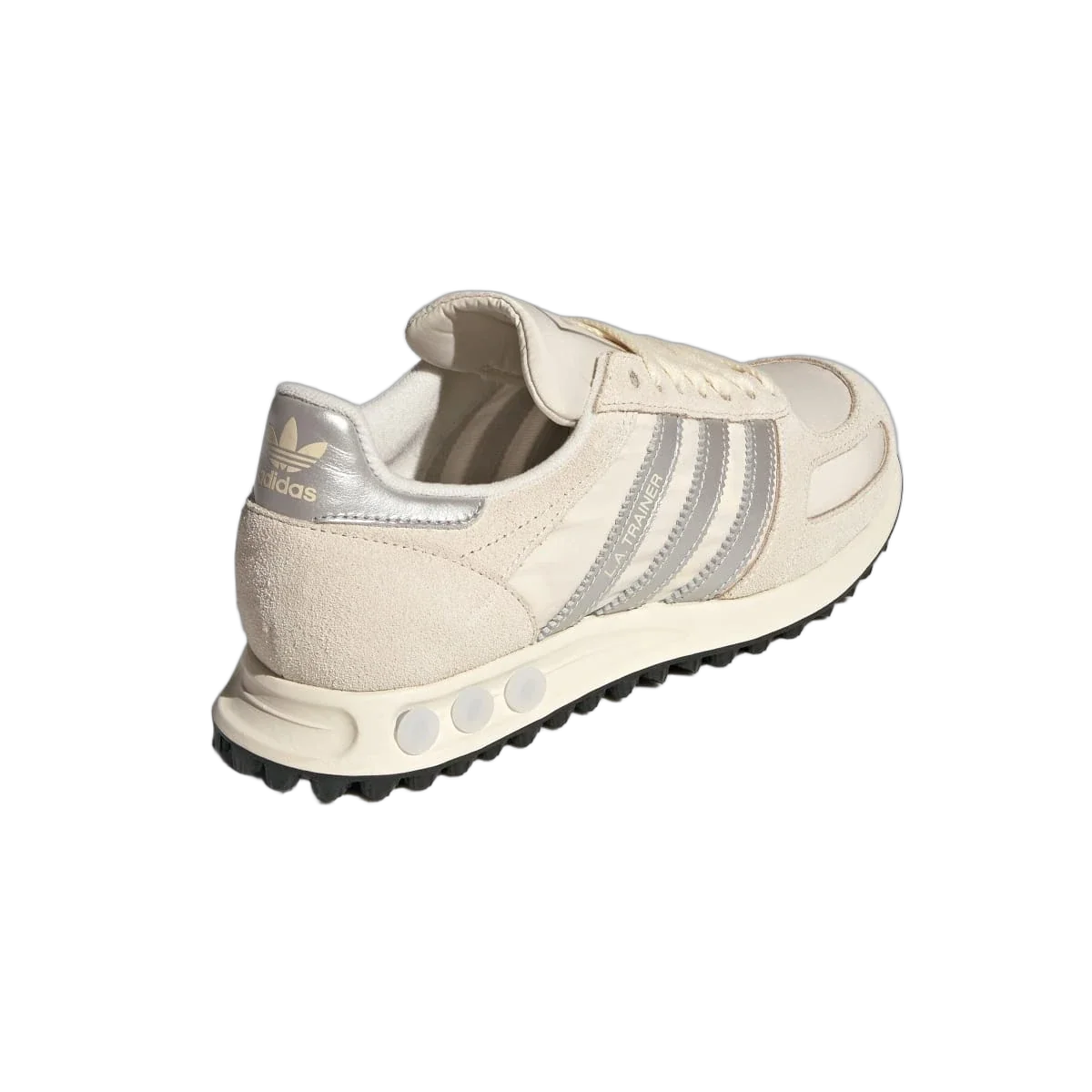 Overkicks - Adidas LA Trainer OG Wonder White Silver (Womens) (KI8924) - vista superior