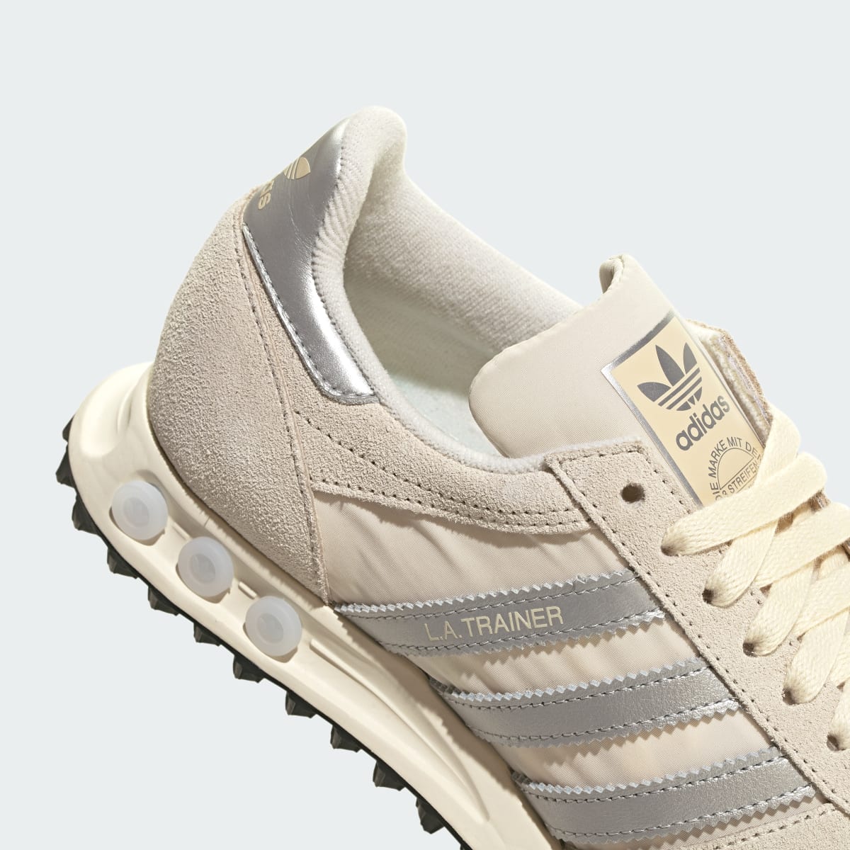 Overkicks - Adidas LA Trainer OG Wonder White Silver (Womens) (KI8924) - detalle