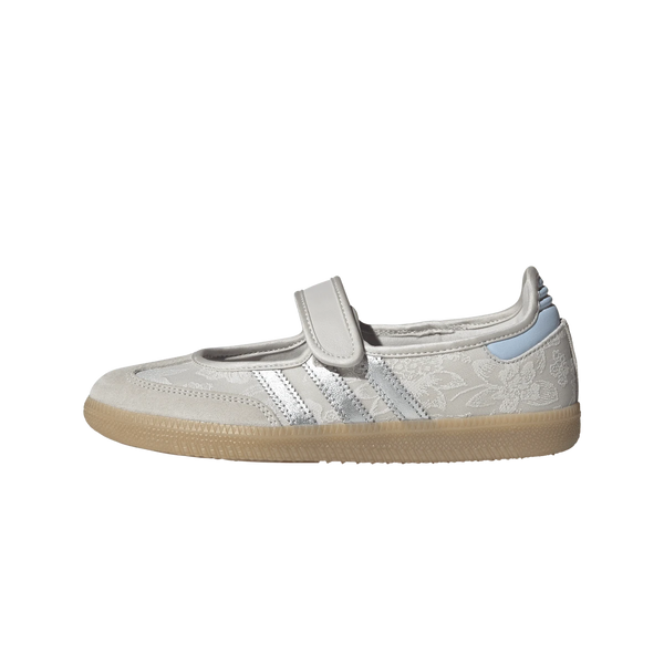 Adidas Liberty London Samba Jane Chalk Pearl Silver Metallic Chalk White