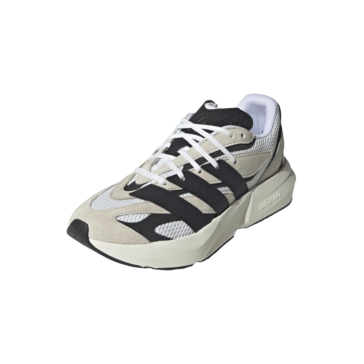 Overkicks - Adidas Lightblaze Alumina Core Black Cloud White (JH6944) - vista trasera