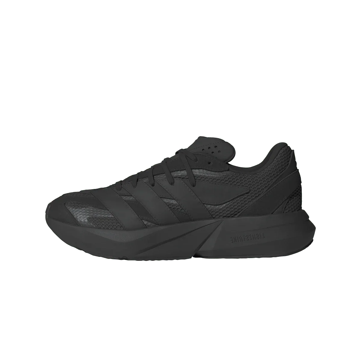Overkicks - Adidas Lightblaze Core Black Carbon (JH6941) - vista lateral