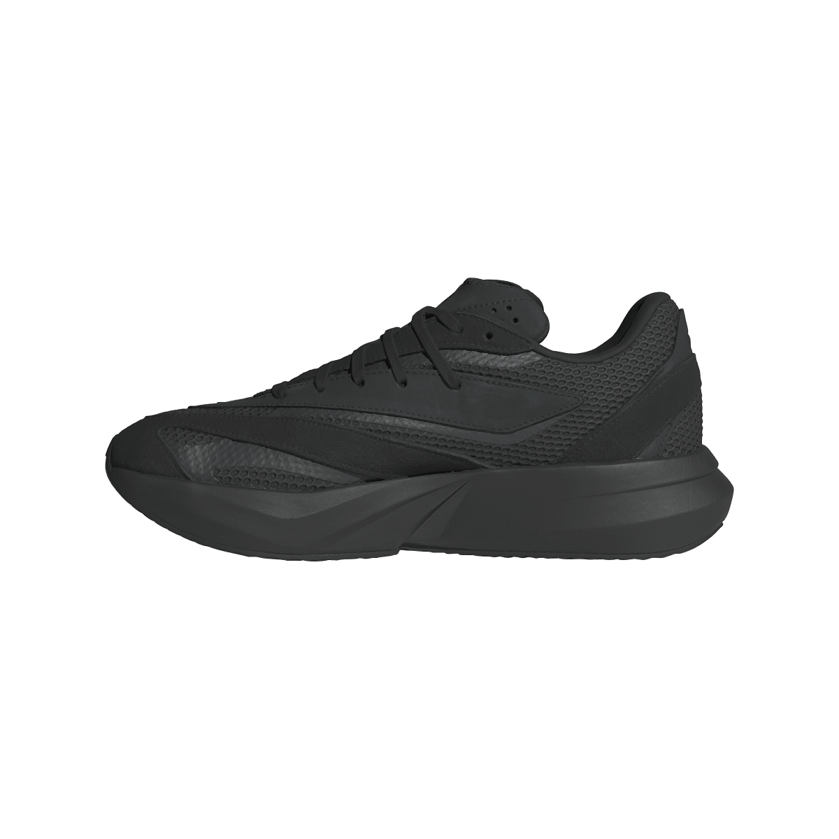 Overkicks - Adidas Lightblaze Core Black Carbon (JH6941) - detalle talon