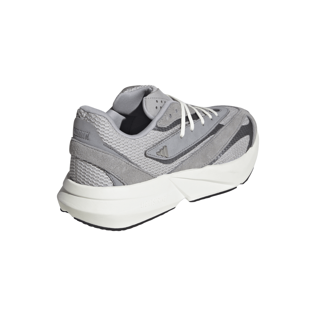 Overkicks - Adidas Lightblaze Grey Two Grey Three Iron Metallic (Womens) (IH8606) - vista superior