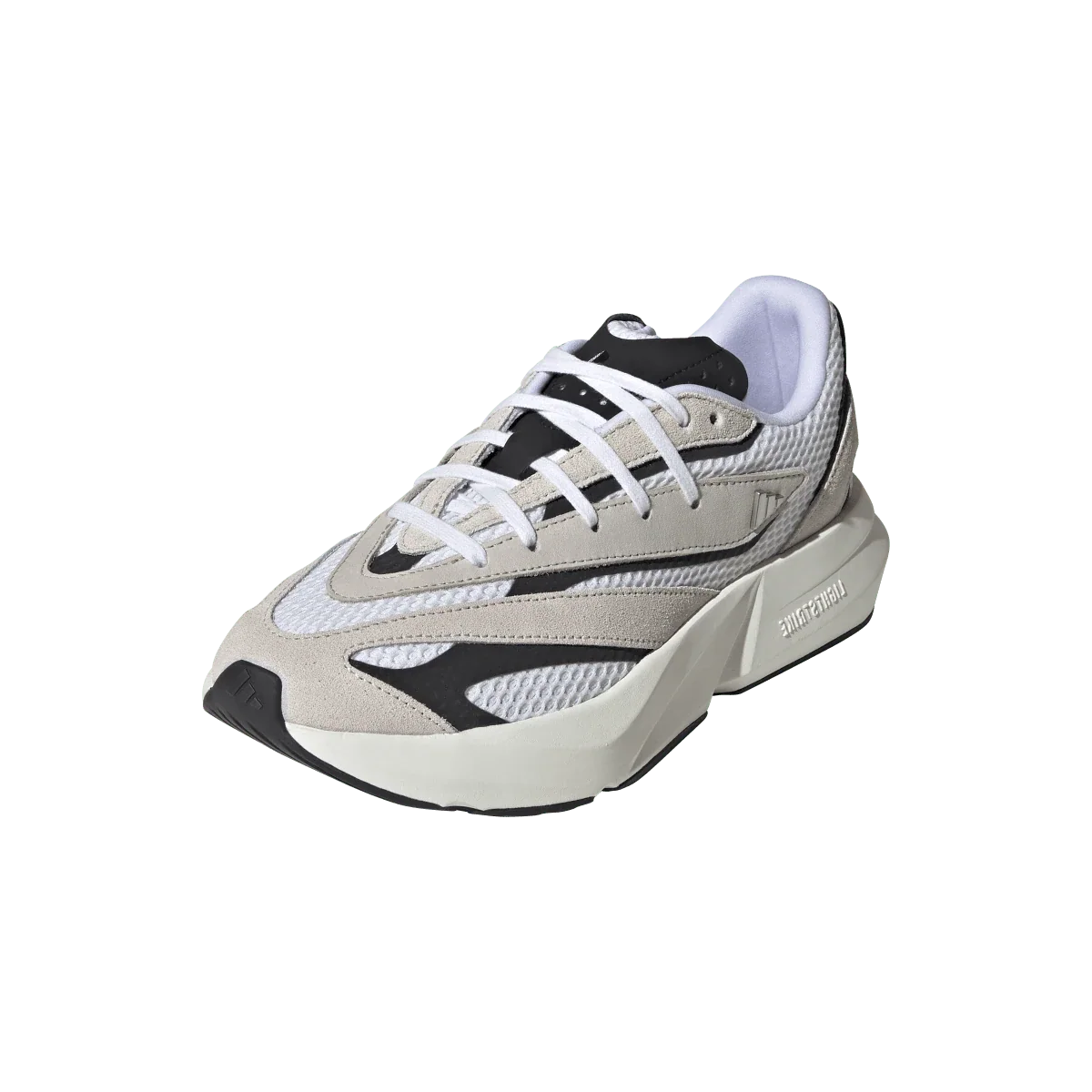 Overkicks - Adidas Lightstride Alumina Silver Metallic Core Black (Womens) (JH6962) - vista trasera