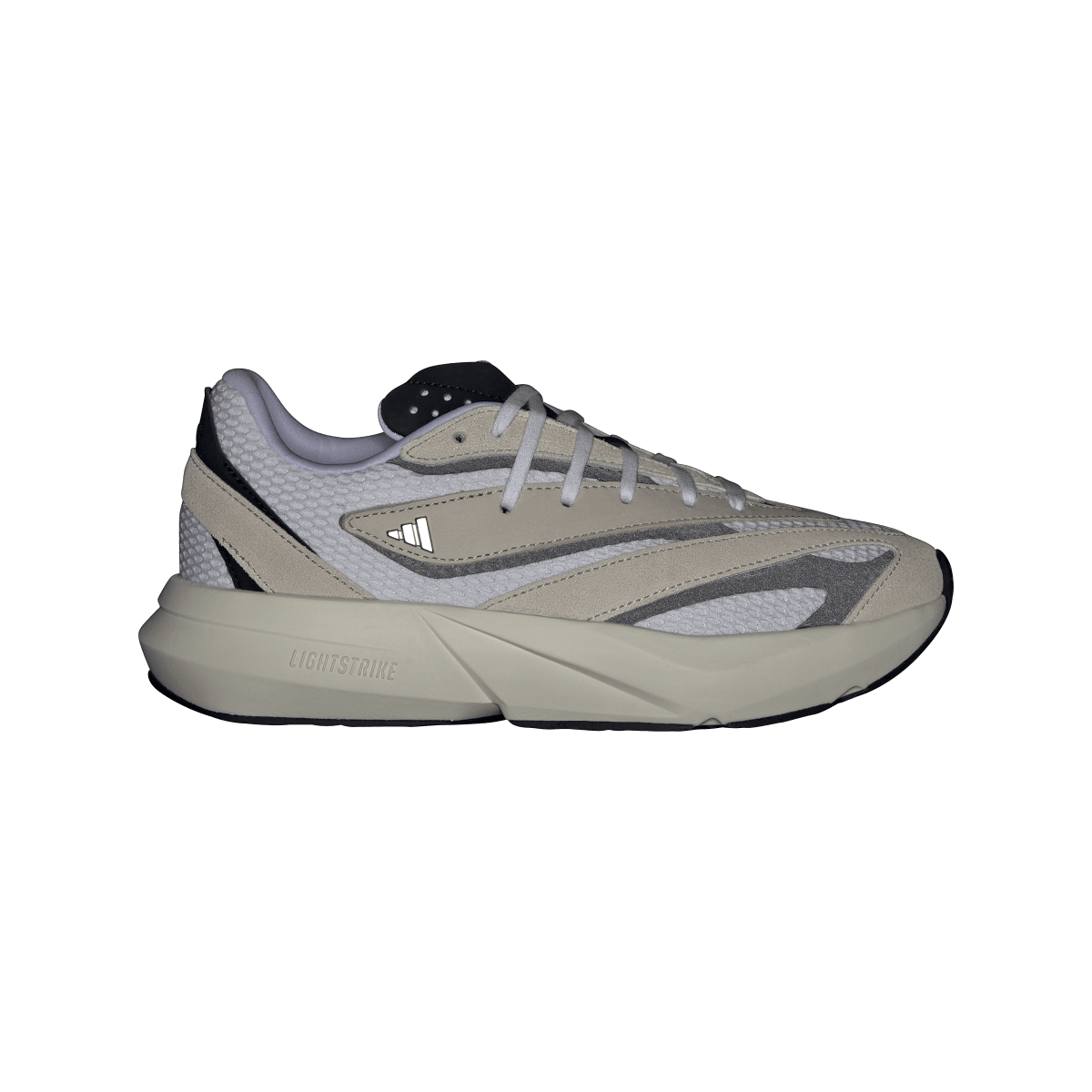 Overkicks - Adidas Lightstride Alumina Silver Metallic Core Black (Womens) (JH6962) - par completo