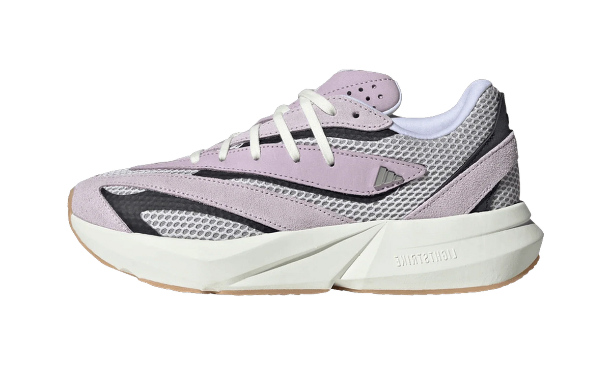 Overkicks - Adidas Lightstride Ice Lavender (Womens) (JQ9971) - vista lateral