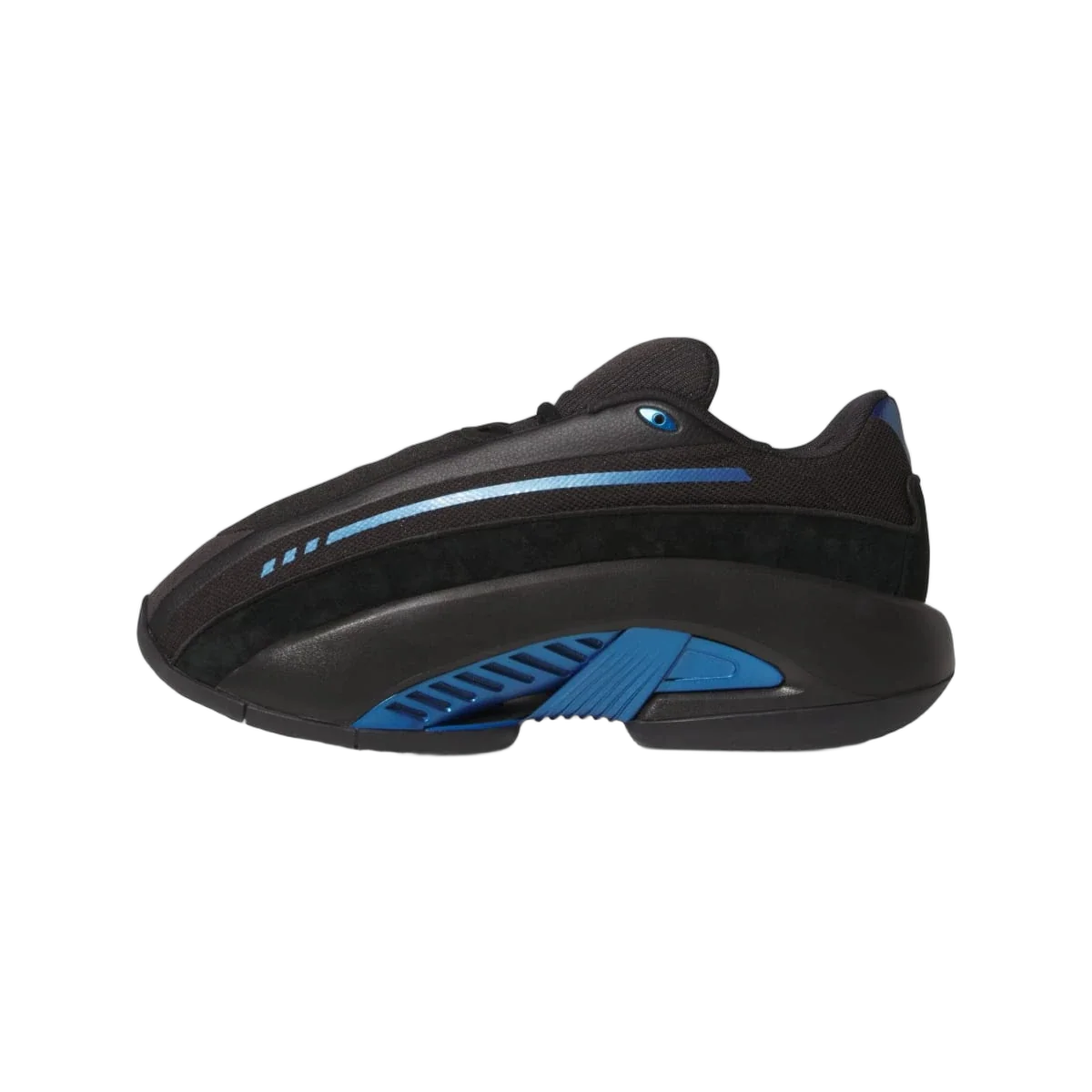 Overkicks - Adidas Mad IIInfinity Core Black Dark Marine Carbon (JI0395) - vista lateral