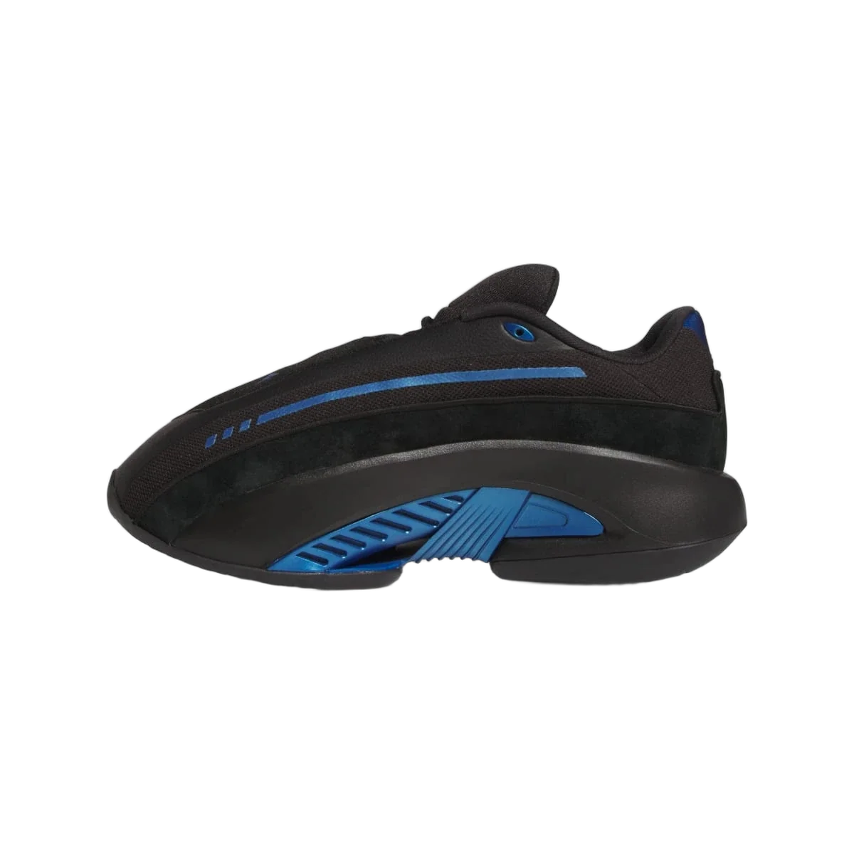 Overkicks - Adidas Mad IIInfinity Core Black Dark Marine Carbon (JI0395) - detalle talon