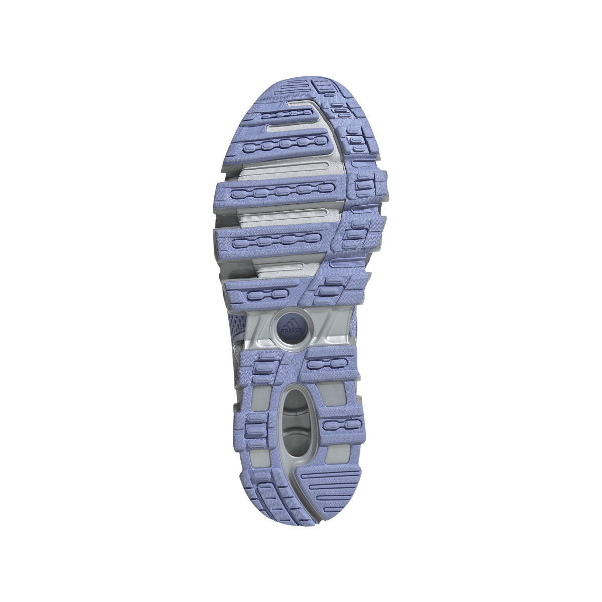 Overkicks - Adidas Mega Ghostride Blue Spark Metallic Silver (Womens) (JR5789) - detalle suela