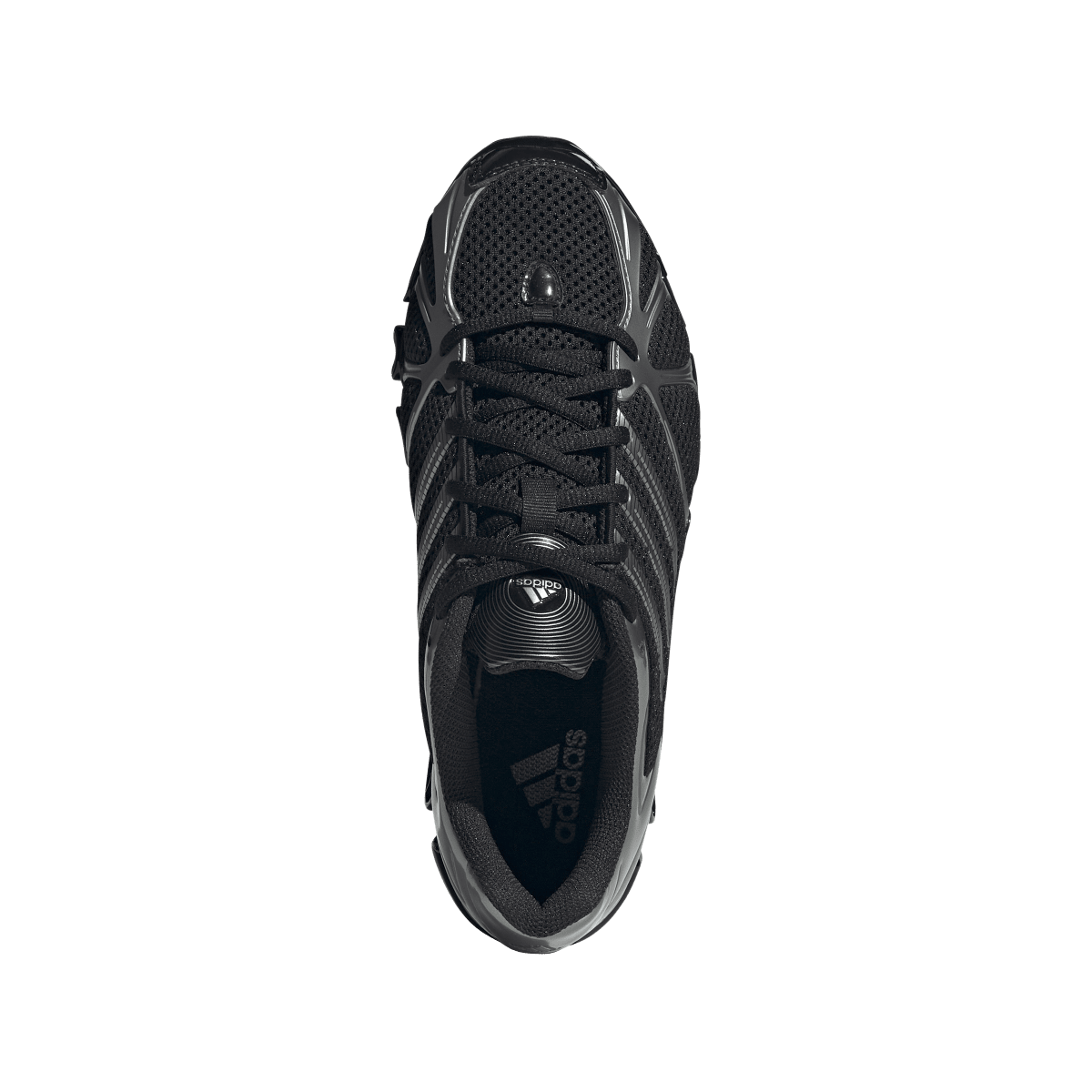 Overkicks - Adidas Mega Ghostride Core Black Iron Metallic (Womens) (JQ0553) - par completo