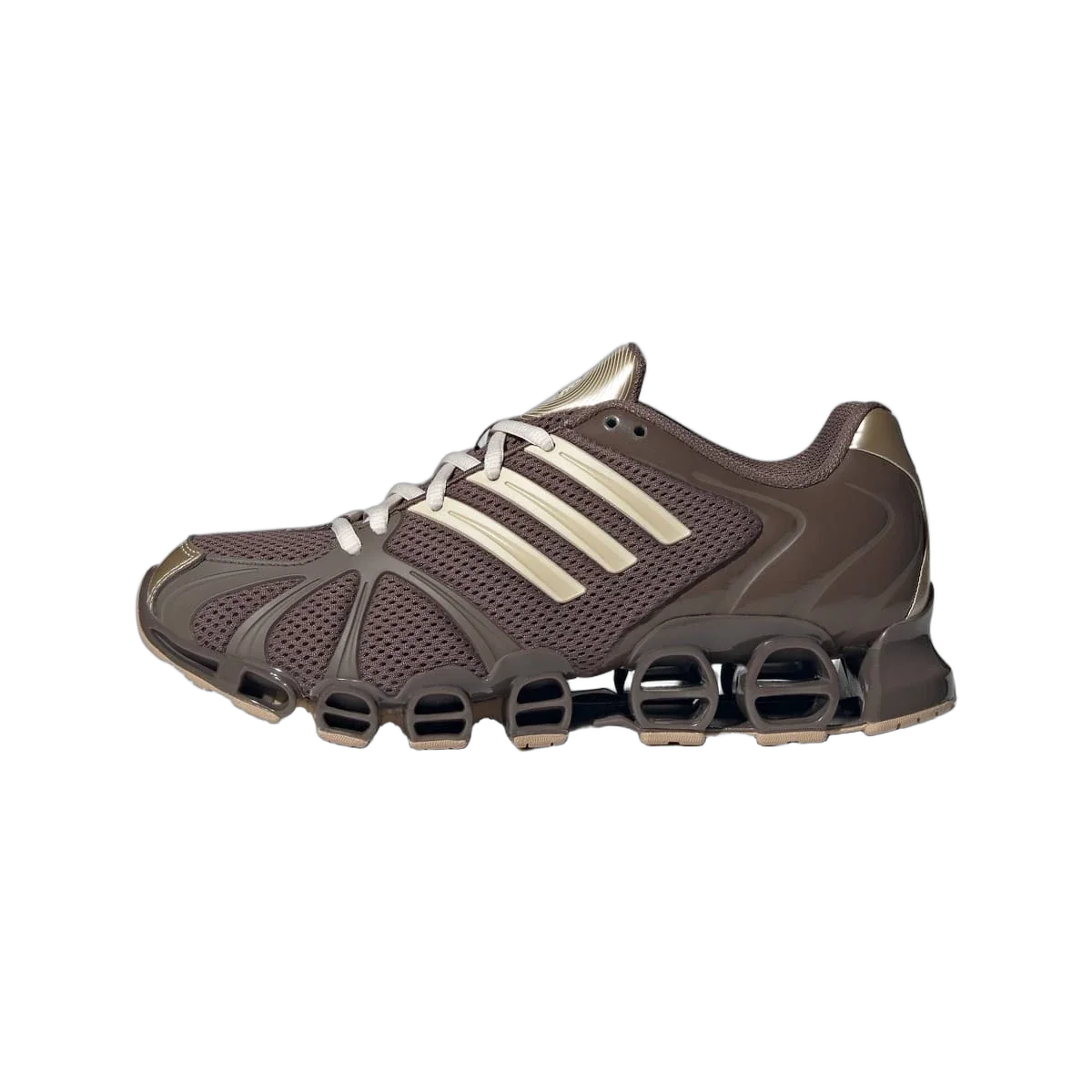 Overkicks - Adidas Mega Ghostride Earth Strata (Womens) (KI6534) - vista lateral
